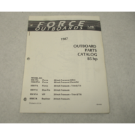 OB4100 Outboard Parts Catalog for Force 85 HP 1987 Bayliner