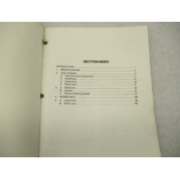 OB4129 1984-1986 Force Outboard Service Shop Repair Manual Book 50 HP