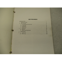 OB4129 Outboard Service Shop Repair Manual for Force 50 HP 1984-1986