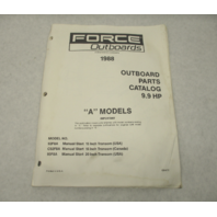 OB4212 Outboard Parts Catalog for Force 9.9 HP A Models 1988 Manual Start