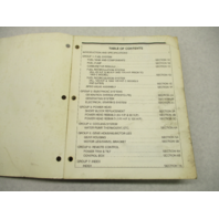 OB4642 1988-1991 Force Outboard Service Repair Manual 85-125 HP