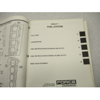 OB4644 Service Repair Manual for Force 85/125 L-Drive 1990-91