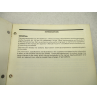 OB4644 Service Repair Manual for Force 85/125 L-Drive 1990-91