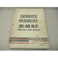 OB4645 Outboard Service Repair Manual for Force 35-50 HP 1988-91