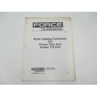 OB4685 11/90 Force Outboard Parts Catalog Collection for Power Trim/Tilt Kits