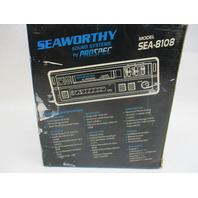 VINTAGE SEA WORTHY SEA-8108 AM-FM BOAT CASSETTE PLAYER, MARINE RADIO