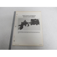 SIS-880 484 Mercruiser Drive Shaft Extension Service Manual Supplement