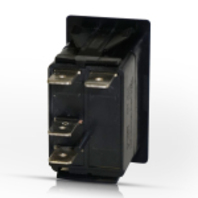 V1D1-G66B CARLING SWITCH ON-OFF Rocker Switch, Single Pole SPST 12Vdc