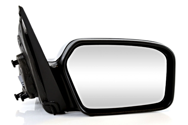 06-10 Fusion Power Heat Puddle Lamp Black Rear View Mirror Right Passenger Side
