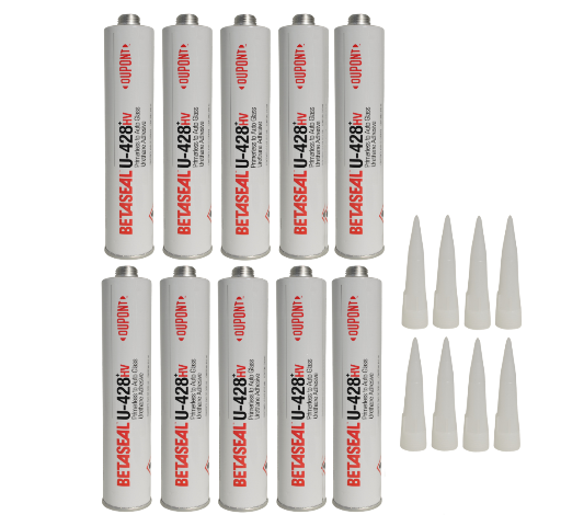Dow/Dupont U-428+ HV 1 Case of 10 Primerless Auto Glass Urethane