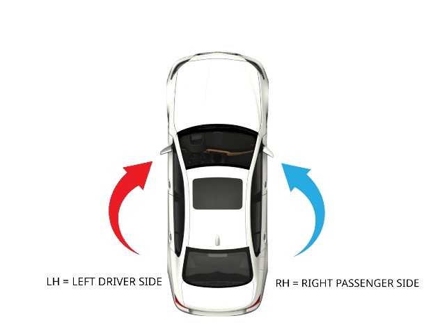 thumbnail interactive-video image 1 of Replacement Mirror Glass For 2003-2005 Mitsubishi Outlander - Right Driver Side, Unbranded 1 of 5