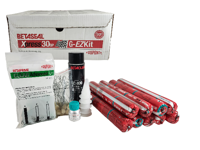 Betaseal Xpress 30 BP KIT Auto Glass Urethane, Adhesive 9 Sausages