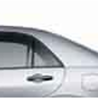 TOYOTA Fits 03-08 Corolla Left Drivers Side Window Rear Fixed Vent Glass