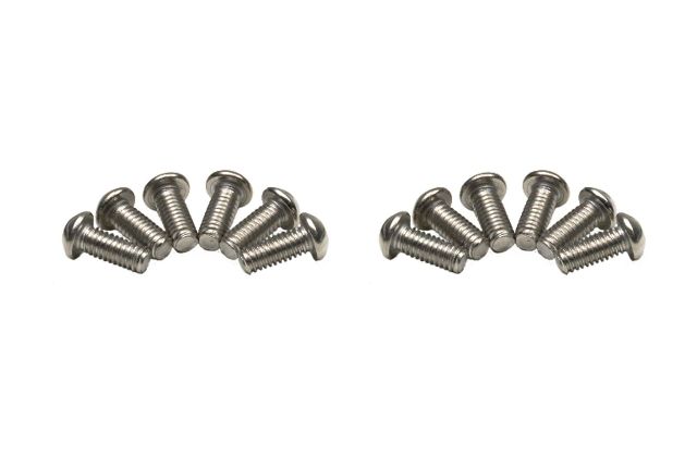 Kentrol 30474 Polished Hardtop Door Hinge Set 4 Pc 76-93 CJ