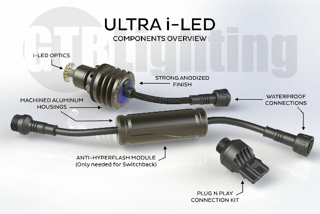 GTR LED906 Input Sockets 7440/7443 Set | eBay