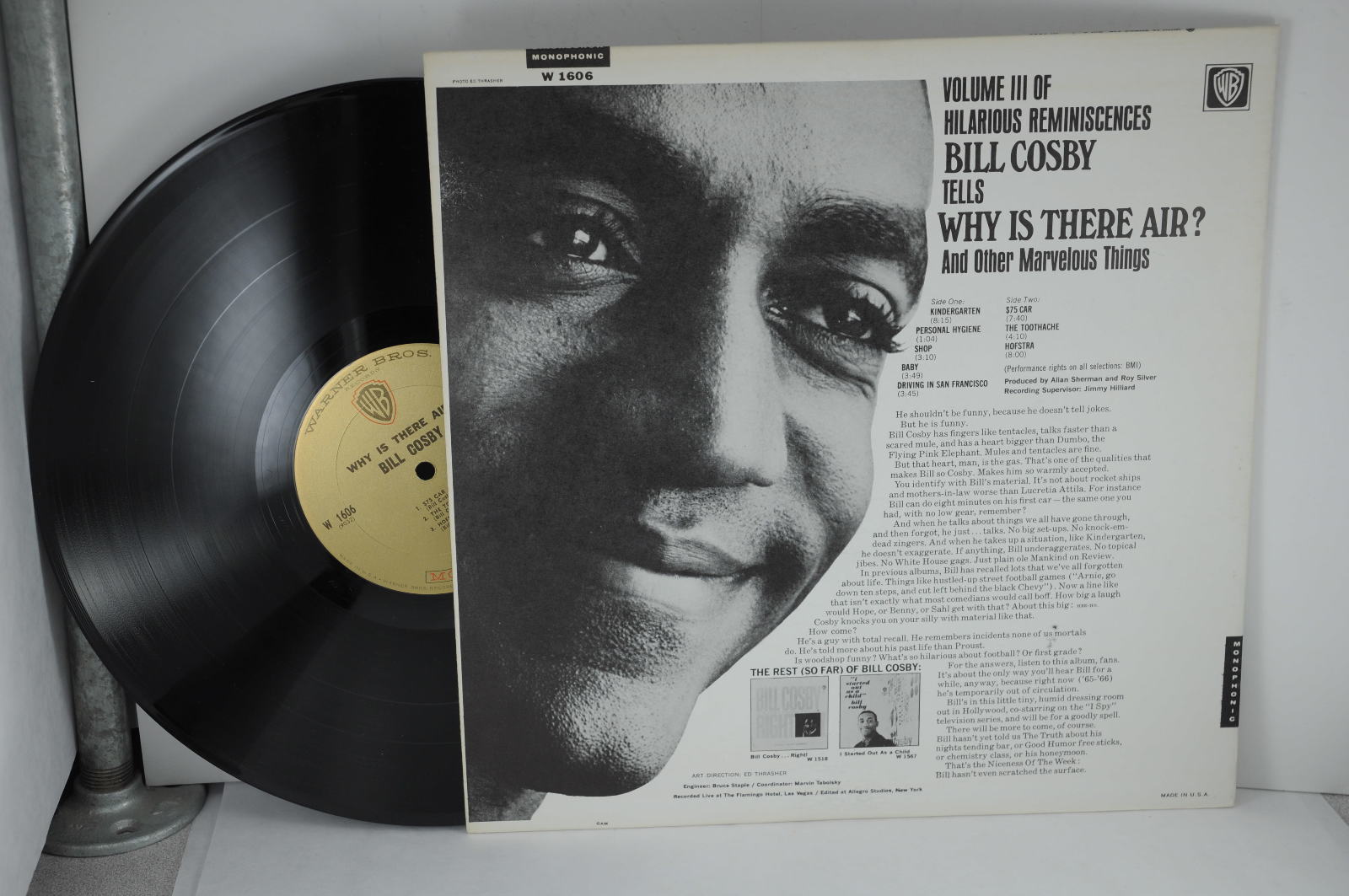 Bill Cosby Why Is There Air? Warner Bros. Records, Warner