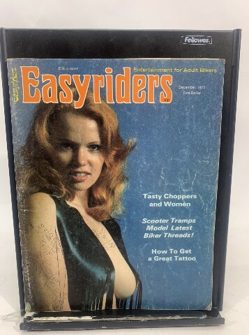 Easyriders VTG Biker Magazine December 1975  -David Mann Centerfold Intact