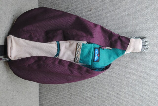 Kavu Purple Rope Sling Bag Crossbody