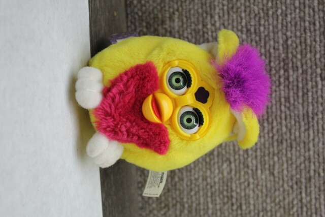1999 Foul Mouth Talking Yellow, Red, & Purple Furby Buddy