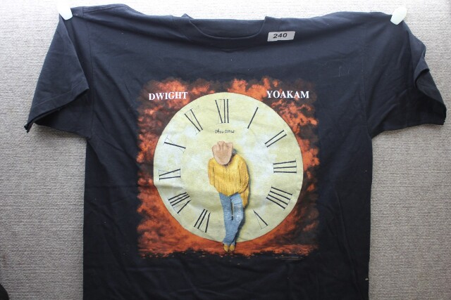 Vtg Dwight Yoakam This Time Tour 1993 Concert Shirt Black XL T-shirt