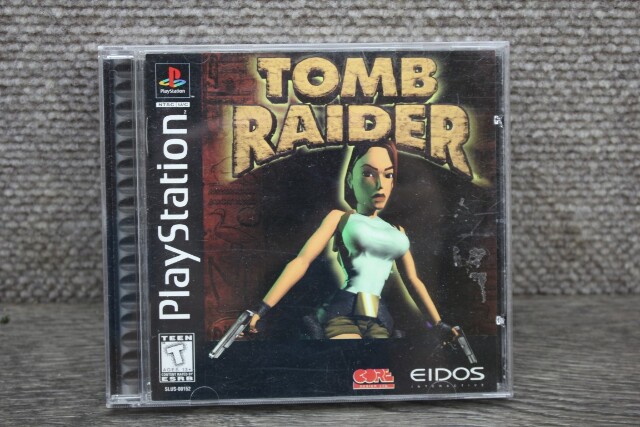 1996 PS1 PlayStation (USA) "Tomb Raider" Game in Original Case