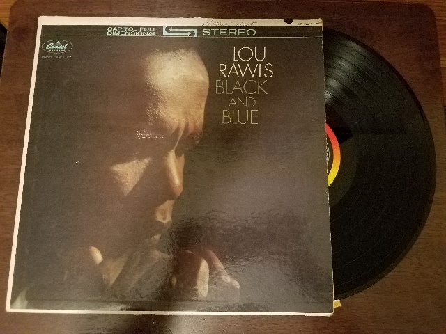 Lou Rawls Black And Blue Capitol Records 1963 LP