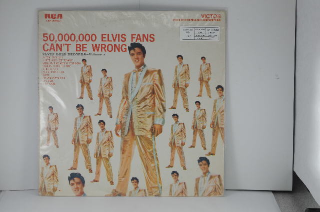 50,000,000 Elvis Fans Can't Be Wrong (Elvis' Gold Records Vol 2) RCA Victor 1976