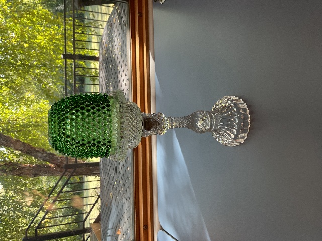 Vintage Fairy Lamp with Candlestick Base