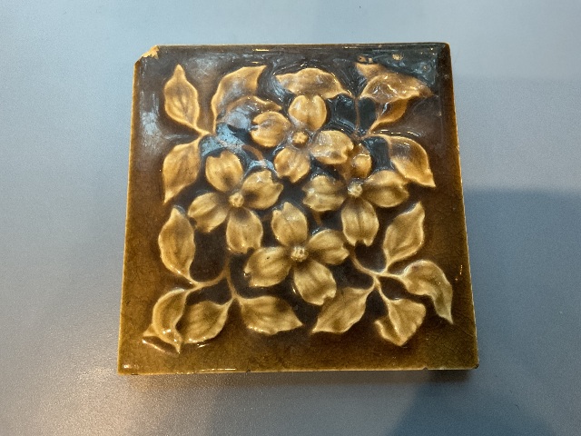 Victorian Style Art Tile 6” x 6”