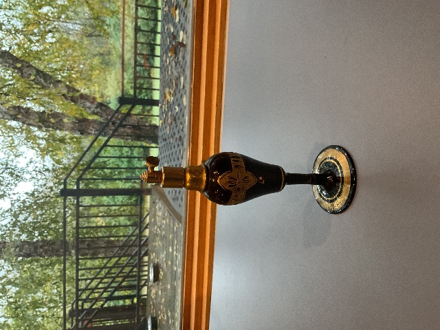 VINTAGE Perfume Bottle Atomizer - Black with Gold Detail