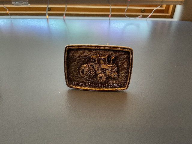 BELT BUCKLE 1979 Limited Edition CASE Service Management Council