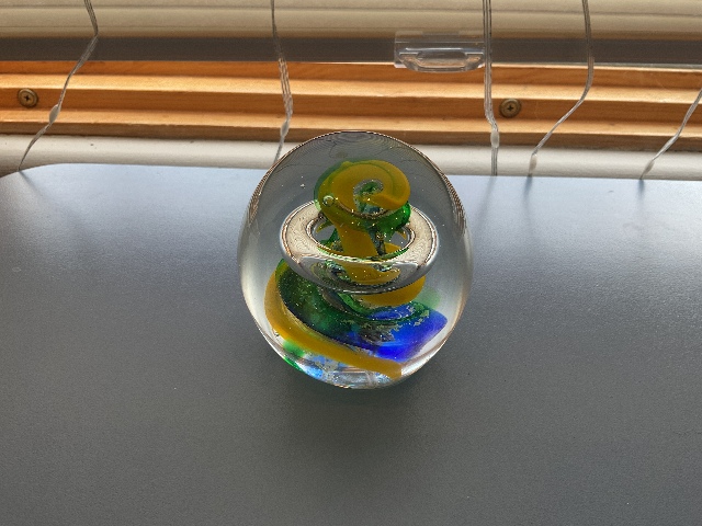 Dynasty Gallery Art Glass Paperweight - Heirloom Collection