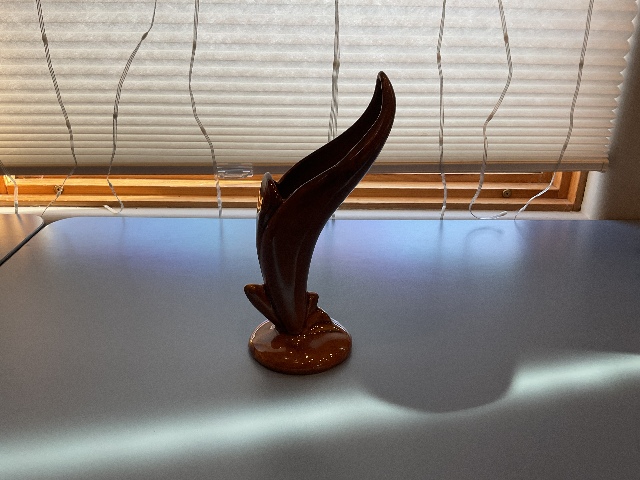 Vintage Van Briggle Bird of Paradise 9”H