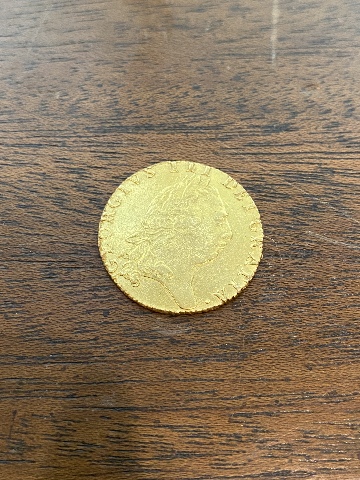 STUNNING 1794 BRITAIN GEORGE III Guinea Gold Coin