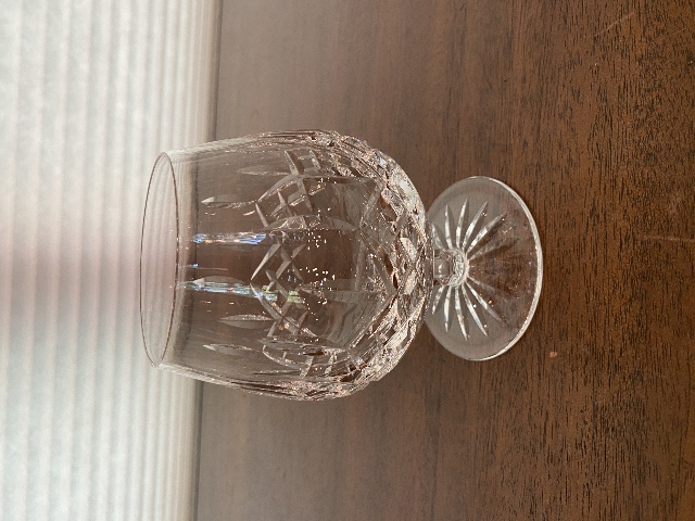 STUNNING VTG WATERFORD Crystal LISMORE Brandy Glass SIGNED, IRELAND 5.25"H