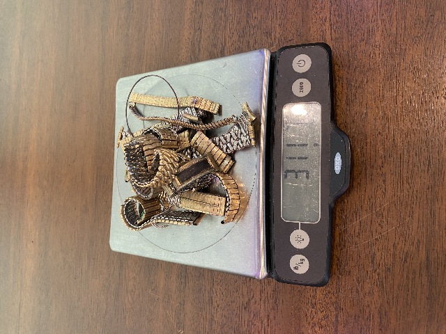 MIXED LOT Of GOLD FILLED ITEMS #2 (311 GRAMS)
