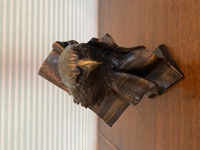 STUNNING LTD ED MARK HOPKINS FOREVER FREE Solid Bronze Sculpture #475/950 11.5"H