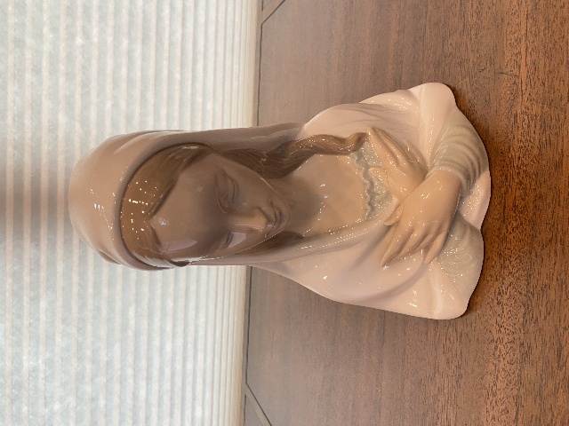 STUNNING 2001 NAO By LLADRO MADONNA Head Bust Holy Mother Figurine 10.25"H SPAIN