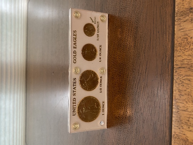 BEAUTIFUL UNITED STATES 4 COIN Proof American Gold Eagle Set