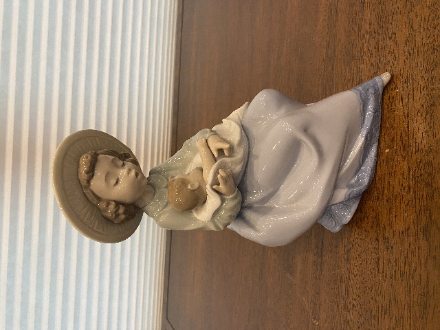 VTG NAO By LLADRO A SISTERS LOVE Glossy Porcelain Figurine #1390 8.75"H RETIRED