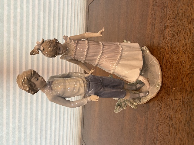 VTG LLADRO ONE TWO THREE Glossy Porcelain Figurine #5426 10.25"HH SPAIN