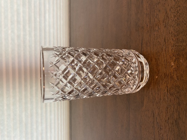 BEAUTIFUL VTG Waterford Crystal ALANA Vase 6"H SIGNED