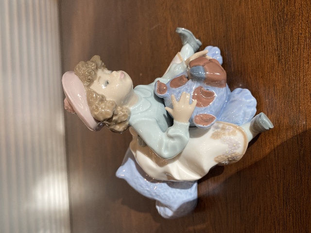 VTG LLADRO GIDDY UP Glossy Porcelain Figurine #5664 6"LSPAIN
