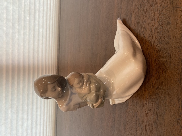 VTG NAO By LLADRO LIGHT OF MY DAYS Glossy Porcelain Figurine #1446 6.5"H SPAIN