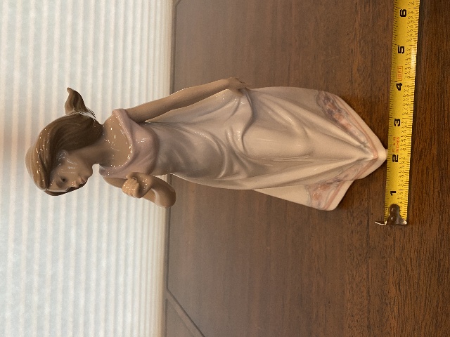 VTG LLADRO COLLECTORS SOCIETY AFTERNOON POMENADE Glossy Figurine #7636 9.75"H