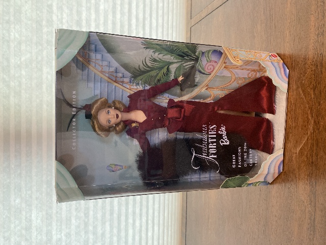 1999 COLLECTOR EDITION FABULOUS FORTIES 4TH IN SERIES Barbie Doll Mattel 22162