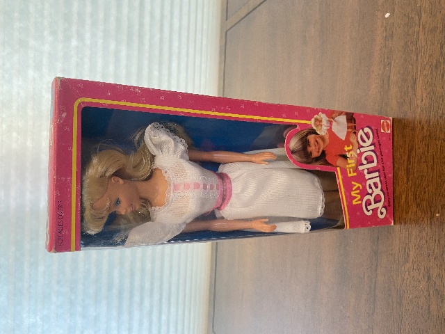1984 MY FIRST BARBIE Barbie Doll Mattel 1875