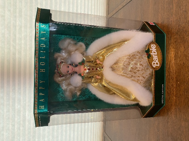 1994 SPECIAL EDITION HAPPY HOLIDAYS Barbie Doll Mattel 12155