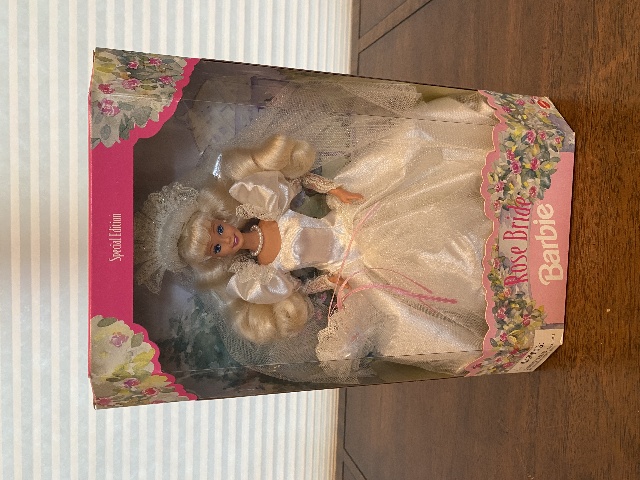 1996 SPECIAL EDITION ROSE BRIDE Barbie Doll Mattel 15987