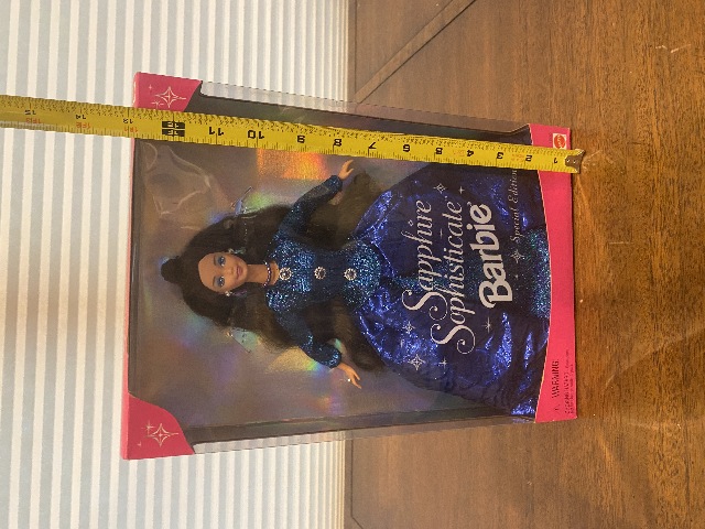 1997 SPECIAL EDITION SAPPHIRE SOPHISTICATE Barbie Doll Mattel 16692